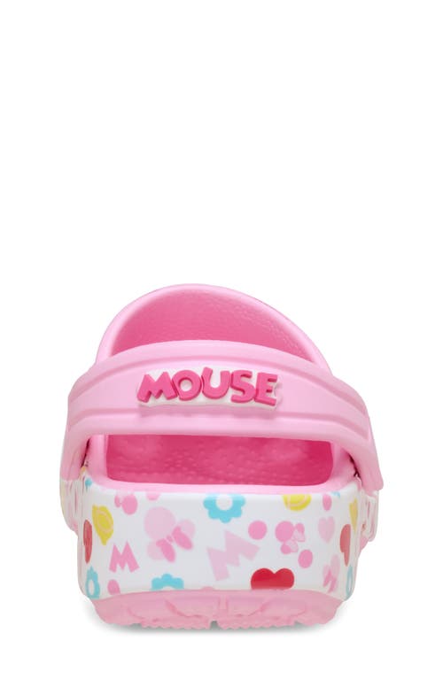 Crocs X Mickey Friends Minnie Clogs In Animal Print