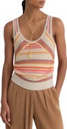Reiss Miriam Striped Sweater Tank