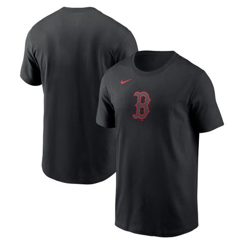 Men's Nike Black Boston Red Sox Color Pop T-Shirt