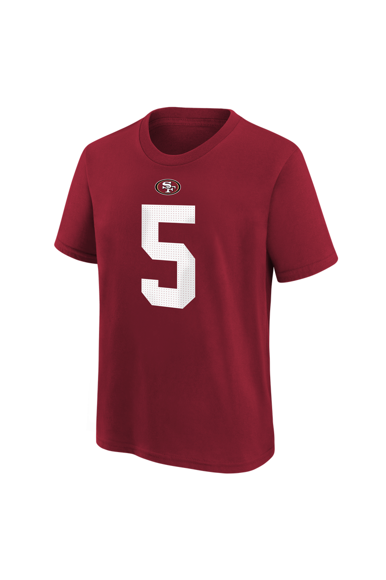Youth Nike Mike Evans Scarlet San Francisco 49ers Name & Number T-Shirt, Alternate, color, Scarlet