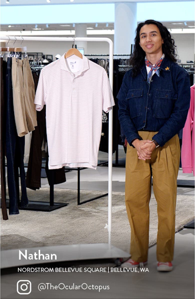 Vik Stripe PREP-FORMANCE Polo, sales video thumbnail