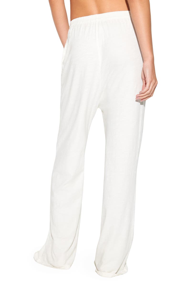 Spiritual Gangster Mika Slub Cotton Wide Leg Pants, Alternate, color, Canvas