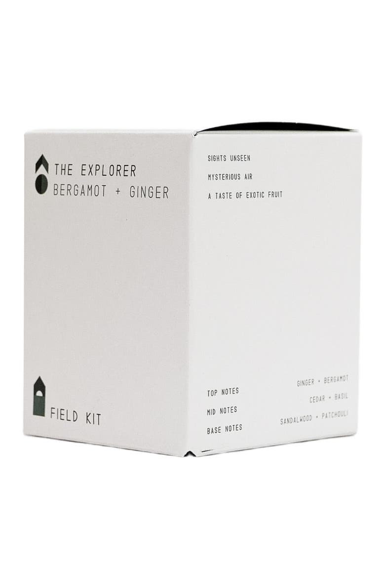 The Explorer Candle, Alternate, color, Black