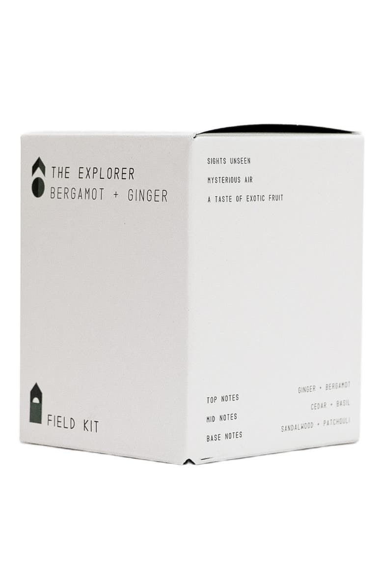 Field Kit The Explorer Candle, Alternate, color, Black