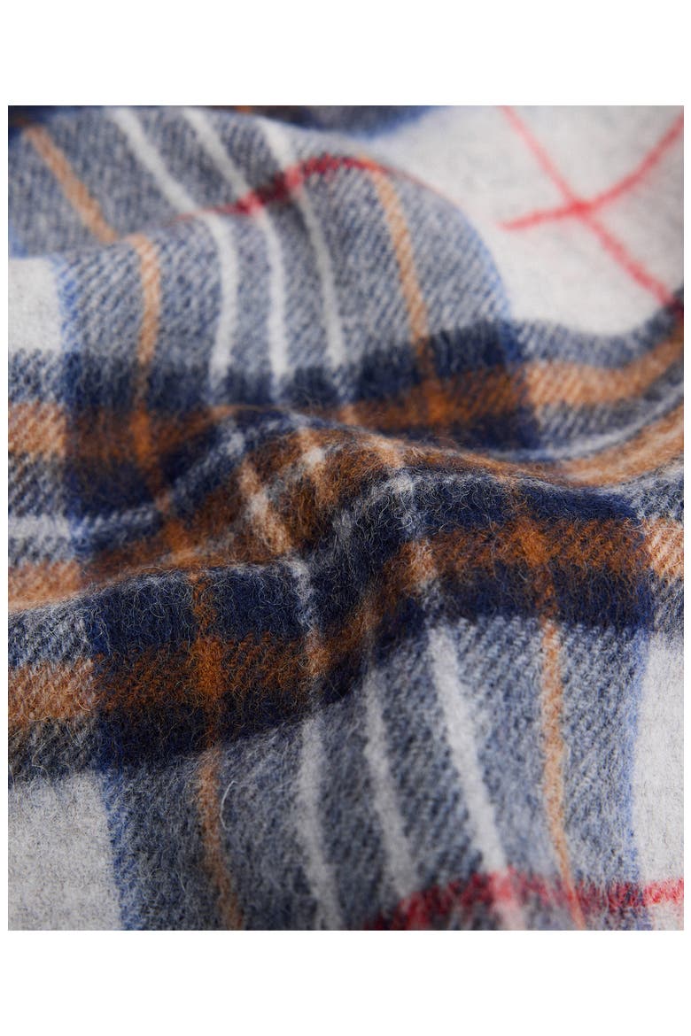 Wool Check Scarf, Alternate, color, GREY