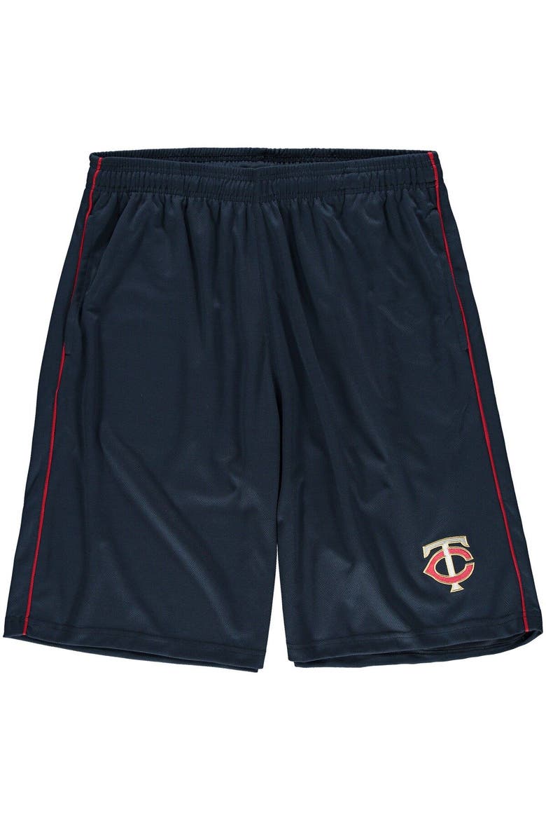 Men's Fanatics Branded Navy Minnesota Twins Big & Tall Mesh Shorts, Main, color, Navy