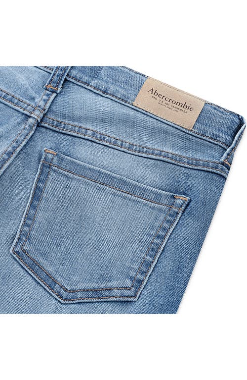 Abercrombie Kids Kids' High Waist Flare Jeans In Blue