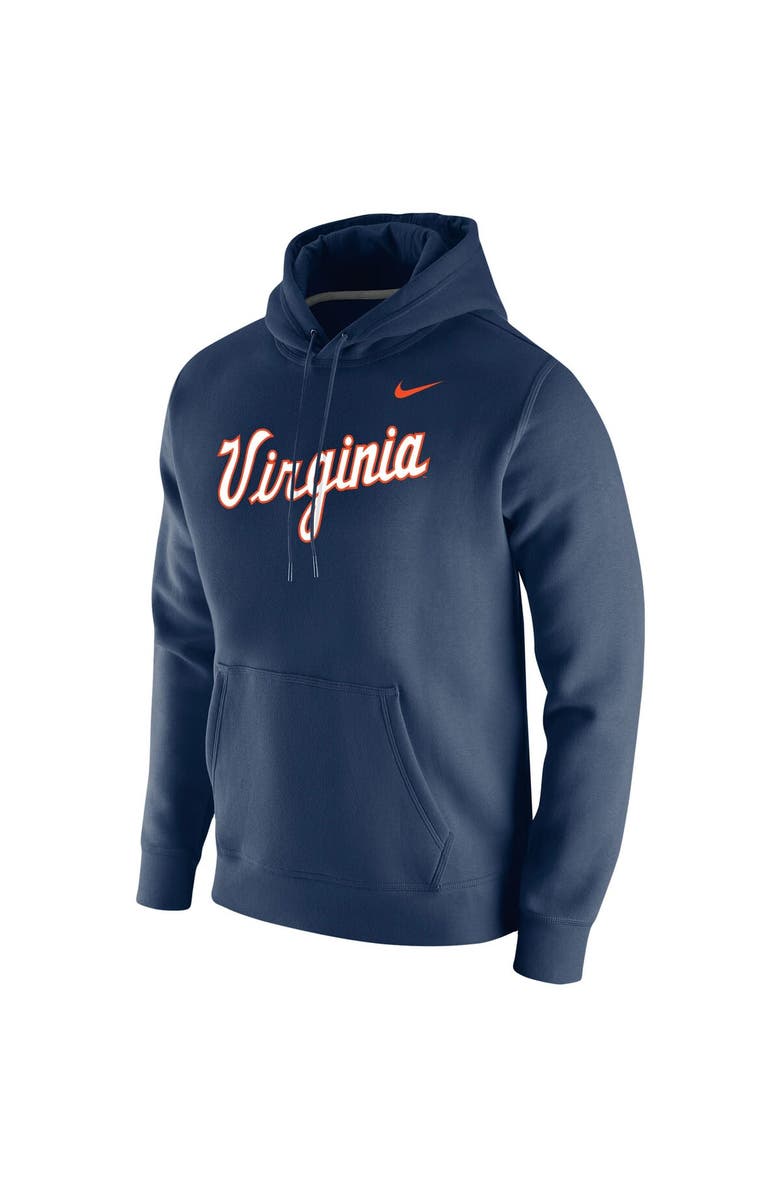 Nike Men's Nike Navy Virginia Cavaliers Vintage School Logo Pullover Hoodie, Alternate, color, 