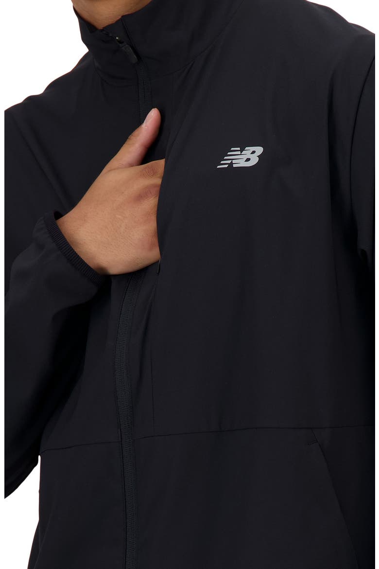 Athletics Stretch Woven Jacket, Alternate, color, BLACK
