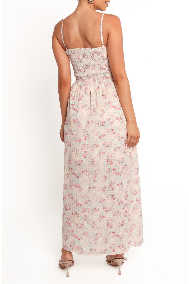 Vespera Floral Maxi Dress, Alternate, color, PINK DITSY