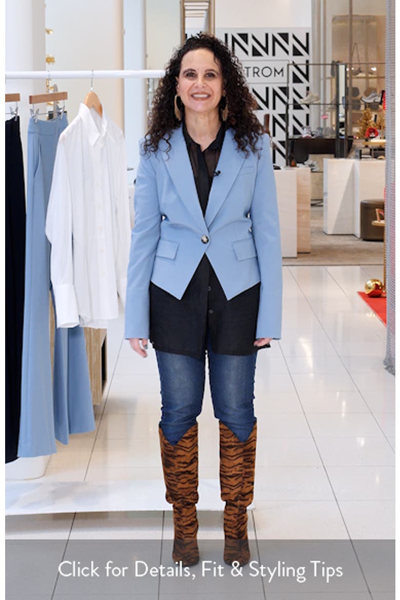 Hosanna Stretch Virgin Wool Blend Dickey Jacket video