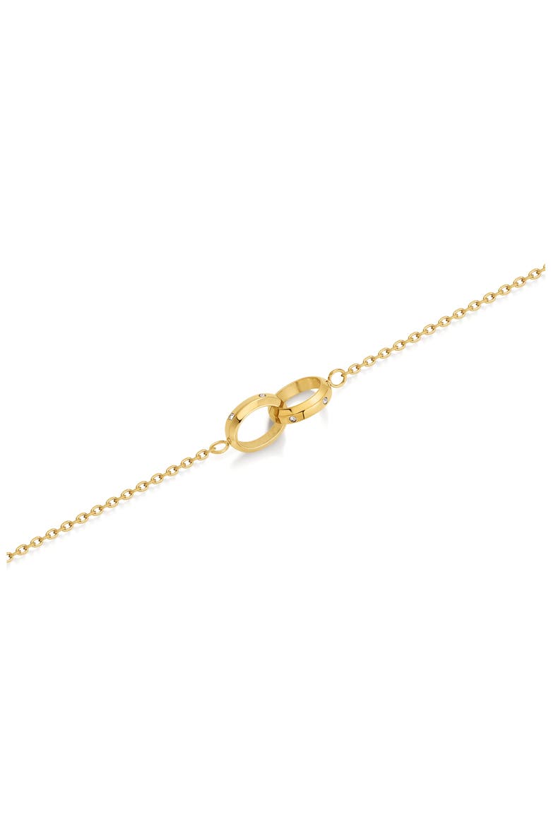 Eternity Linked Bracelet, Alternate, color, GOLD