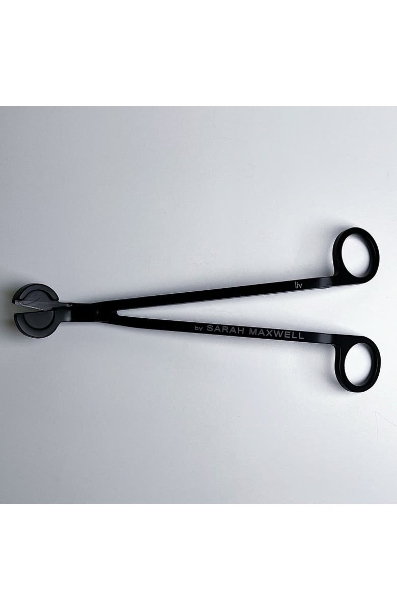 Sarah Maxwell Beauty liv4 Candle & The Trim Pairing, Alternate, color, Black