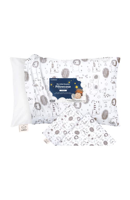 KeaBabies Printed Toddler Pillowcase 13X18" in Keasafari 
