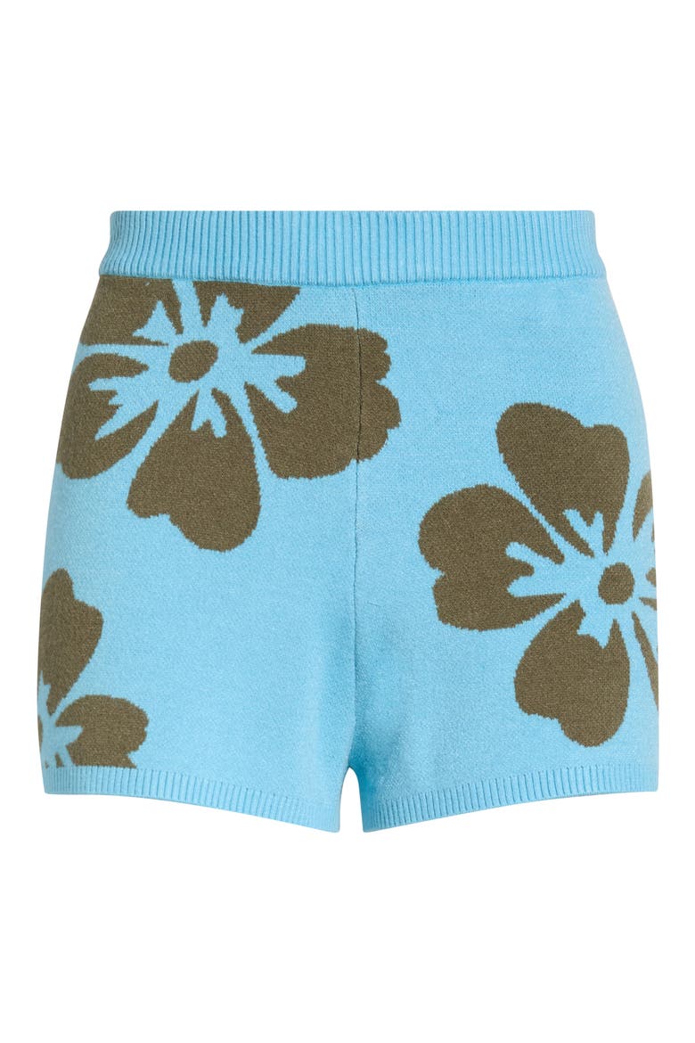 Last Summer Knit Shorts, Alternate, color, OCEAN SPRAY