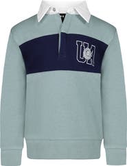 Under Armour Kids' French Terry Rugby Shirt