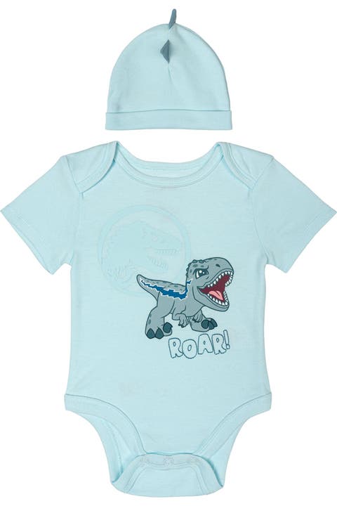 Jurassic Park Bodysuit and Hat Set