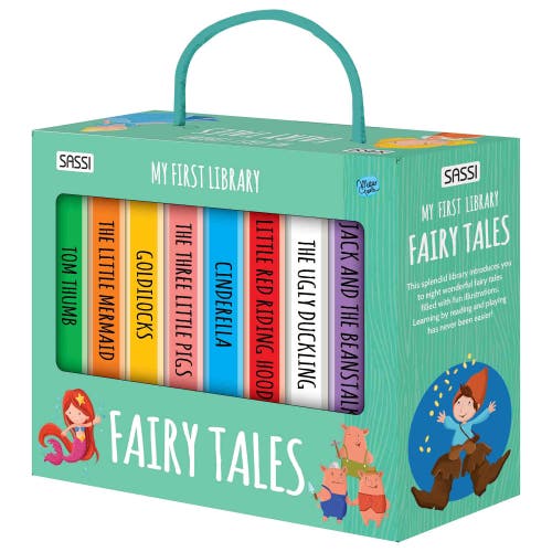 Sassi My First Library Fairy Tales 8 Minibook Set in Multicolored  product