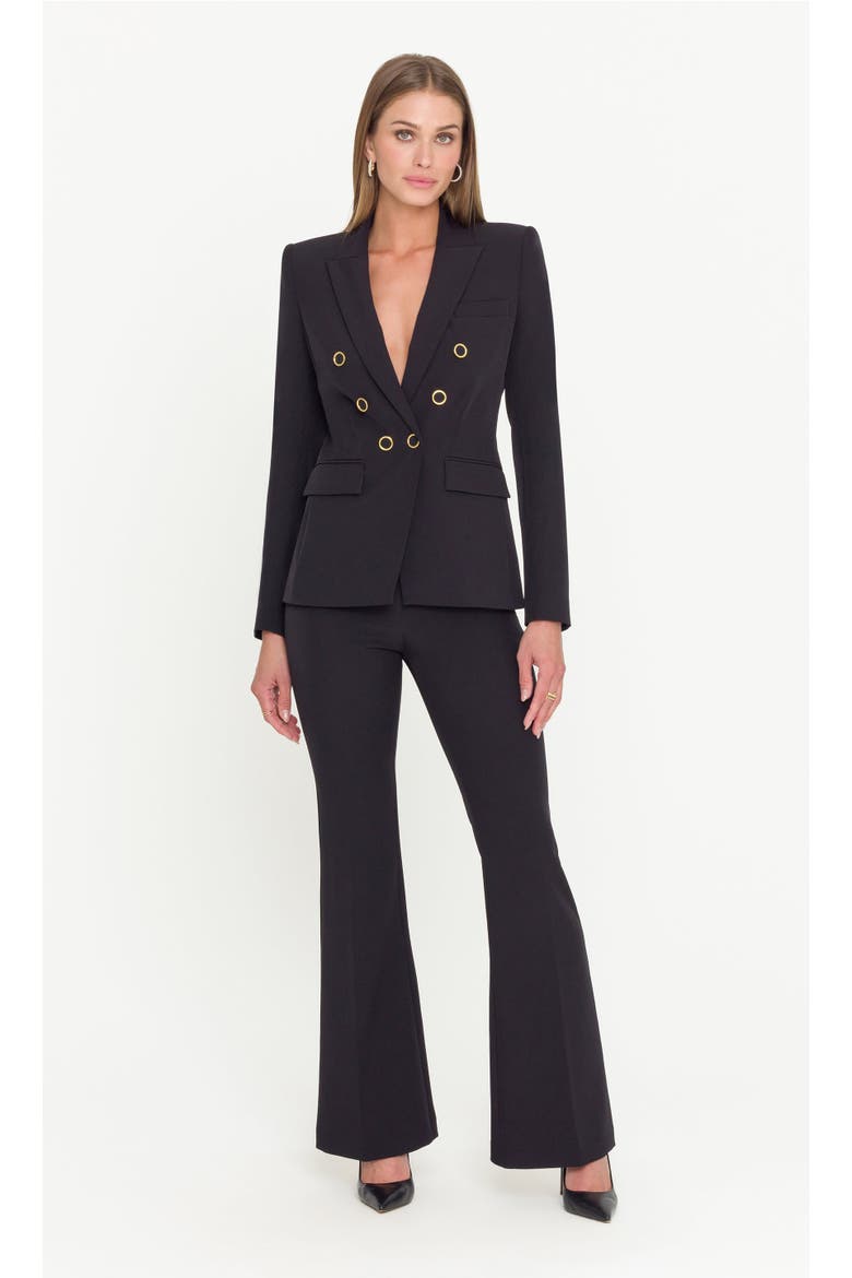 Emilio Crepe Blazer, Main, color, Black