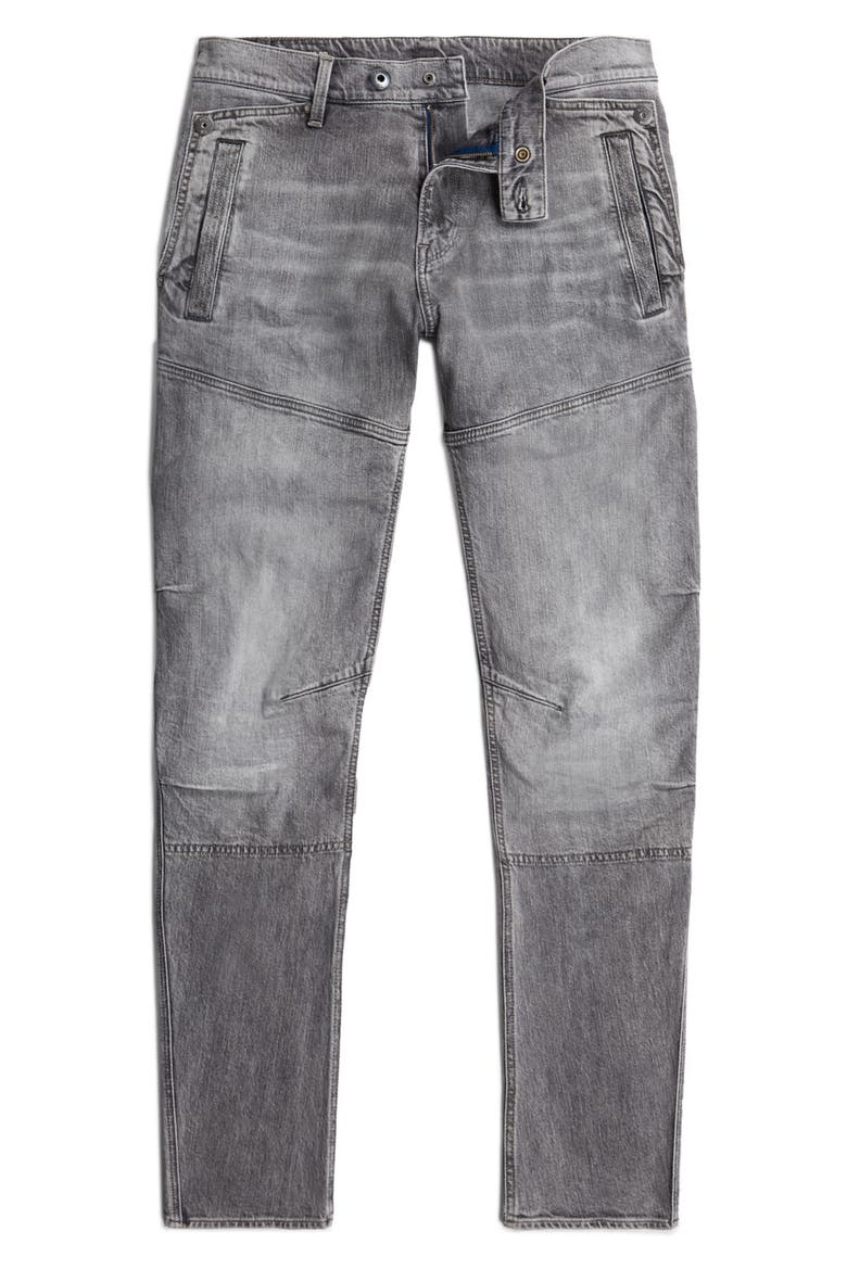 Diver 3D Slim Fit Jeans, Alternate, color, SUN FADED GUNMETAL