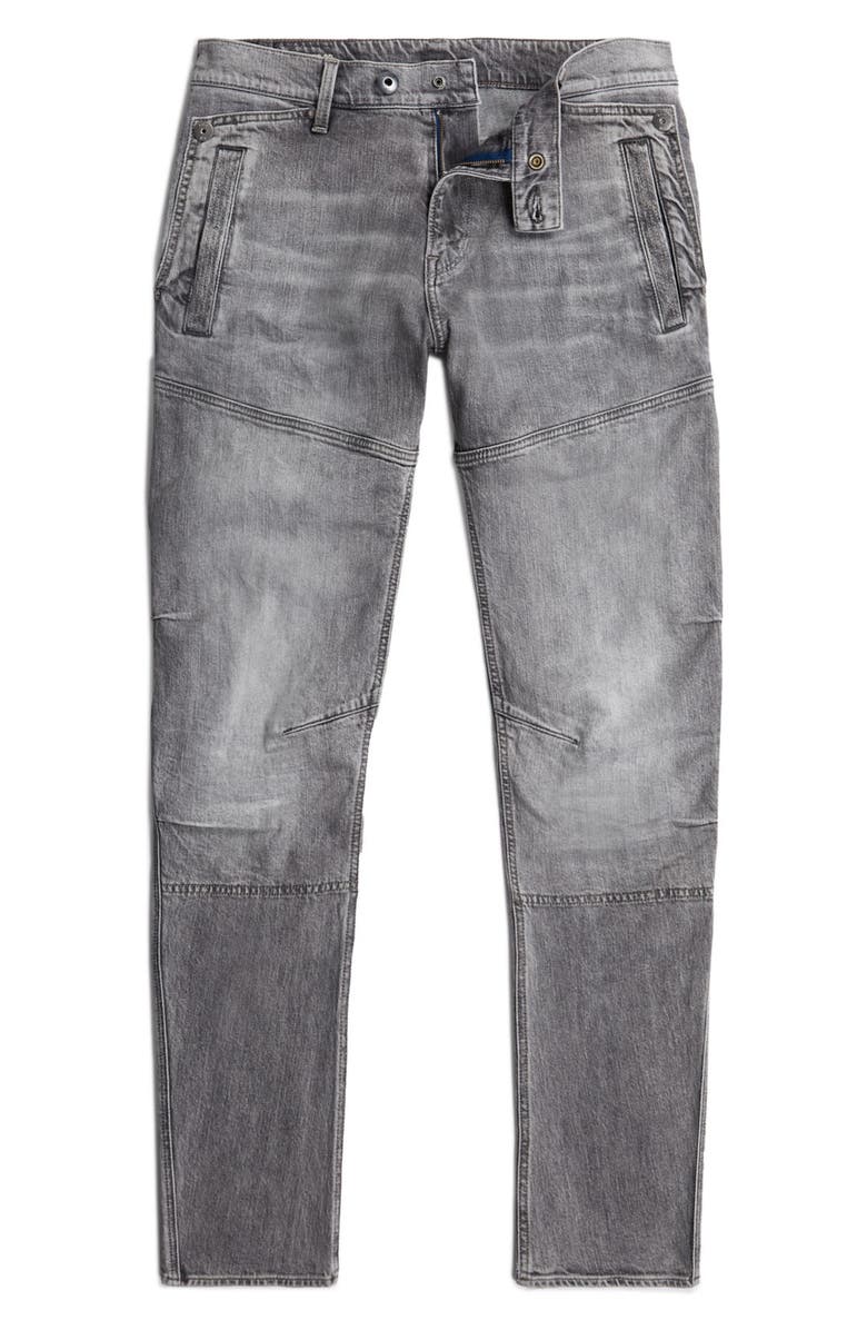 G-STAR Diver 3D Slim Fit Jeans, Alternate, color, Sun Faded Gunmetal