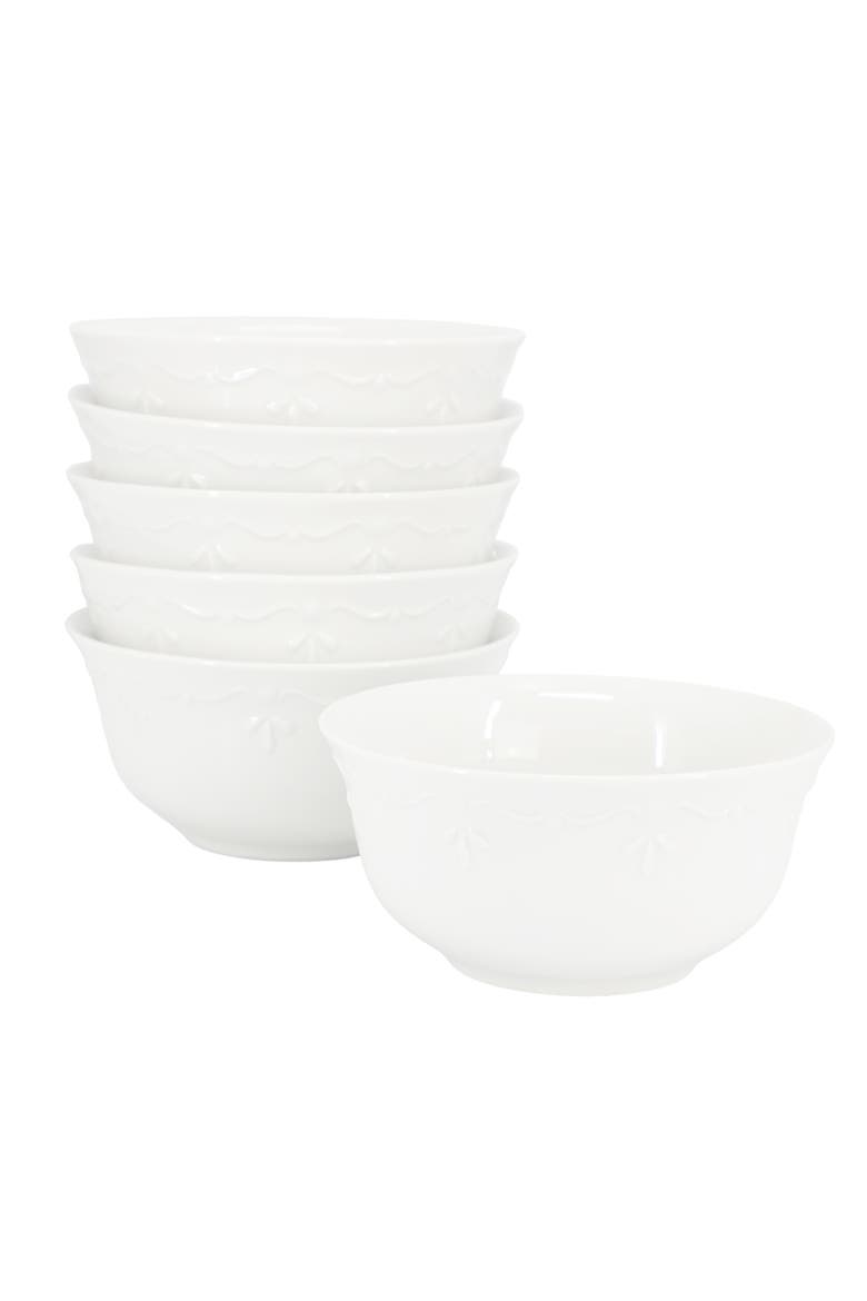 Henryi 6 Piece 6.1 Inch Porcelain Bowl Set, Main, color, White
