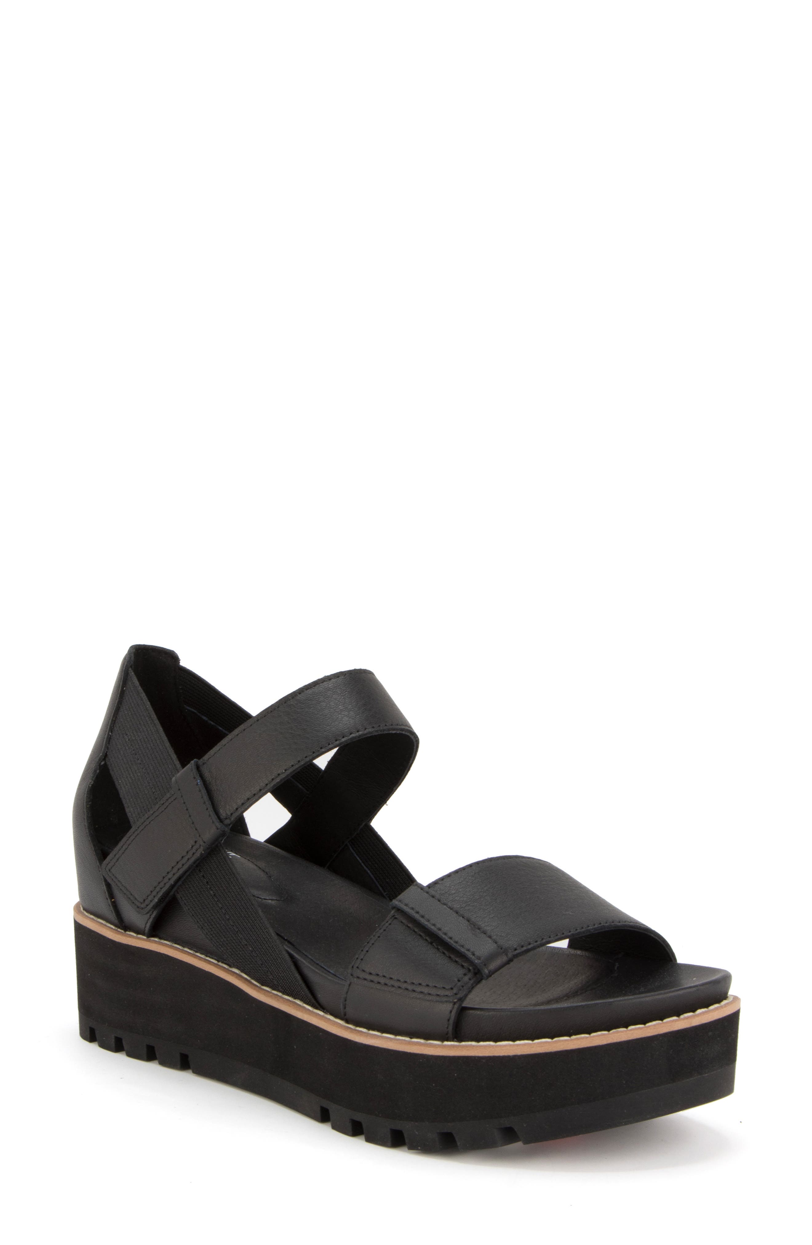 Eileen Fisher Luck Platform Sandal, Main, color, 