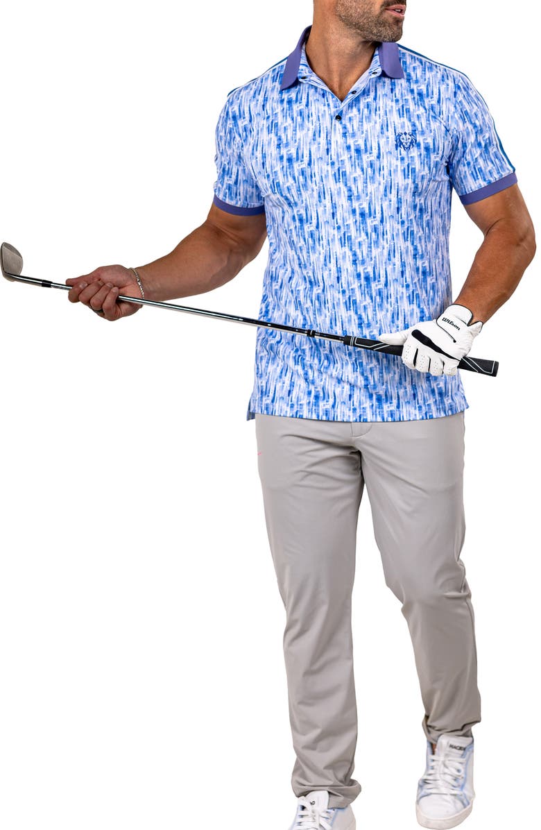 Maceoo Martyr0007 Print Golf Polo, Alternate, color, 