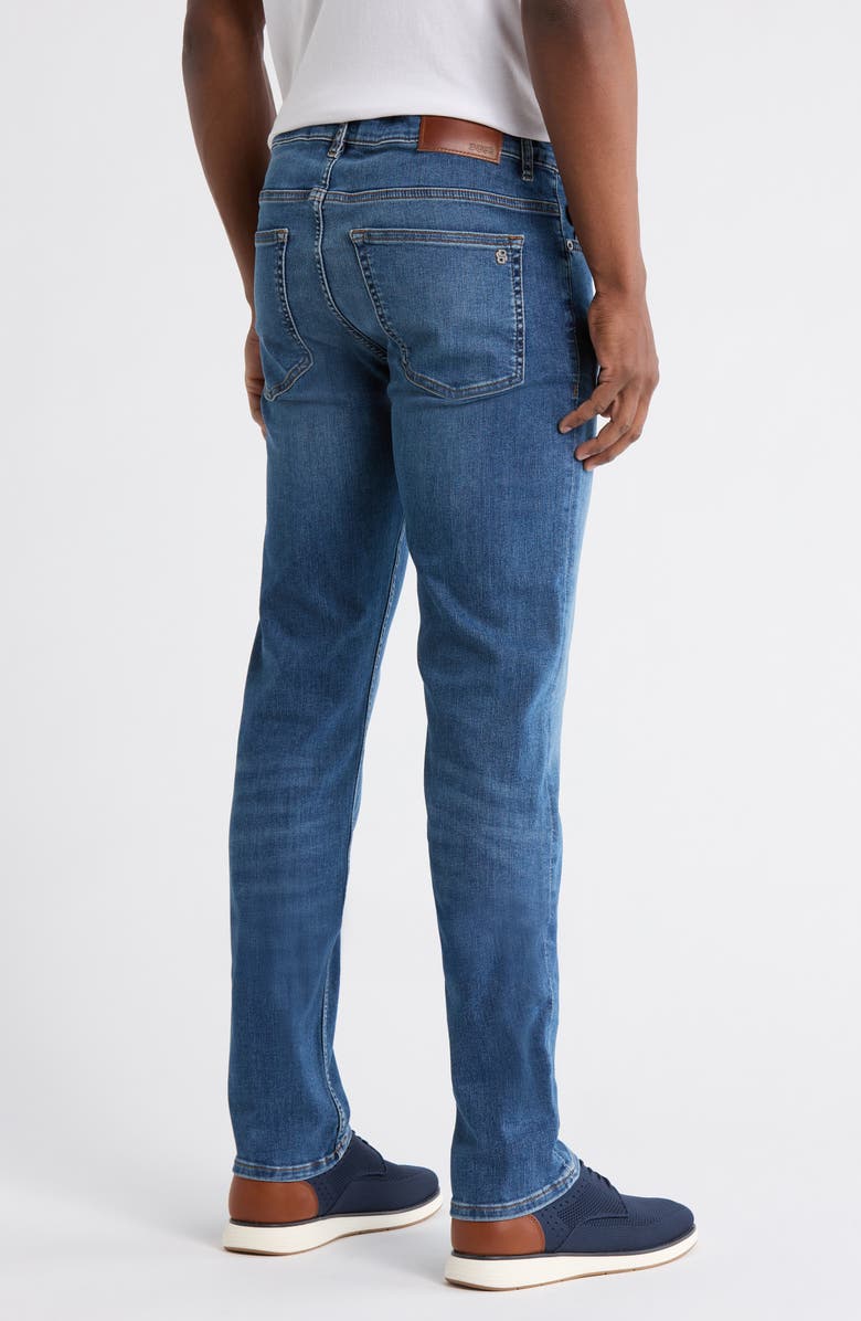 BOSS Delaware Slim Fit Stretch Jeans, Alternate, color, Medium Blue