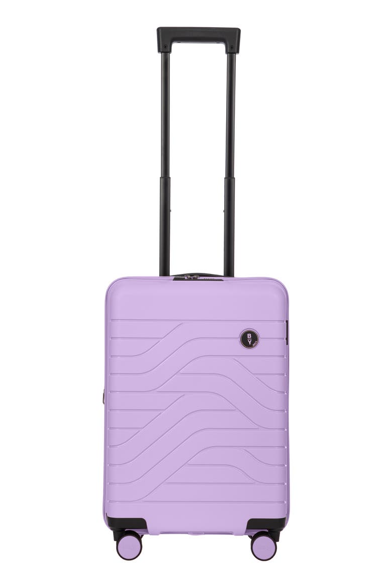 B|Y Ulisse 21-Inch Expandable Spinner Carry-On Suitcase, Alternate, color, LILAC