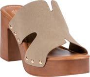 GOOD CHOICE NEW YORK Cocktail Cutout Platform Mule