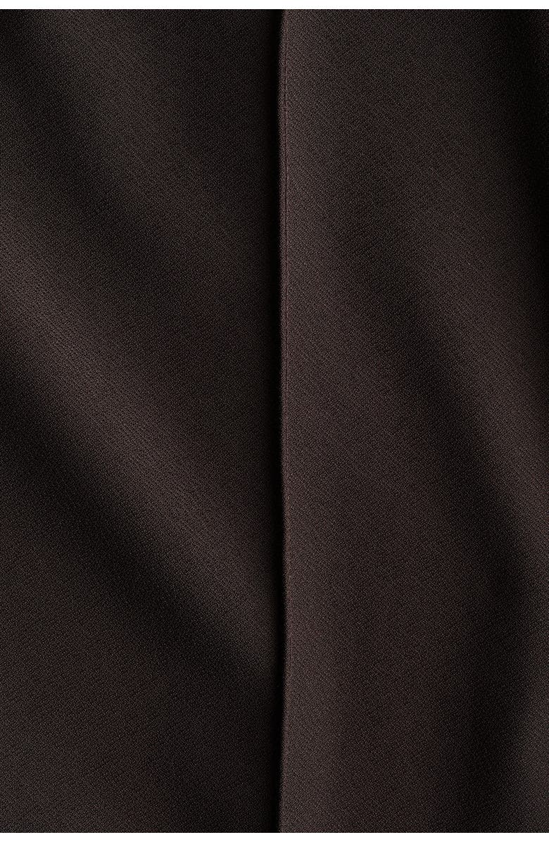 H&M Crease-leg Capri Leggings, Alternate, color, Dark Brown