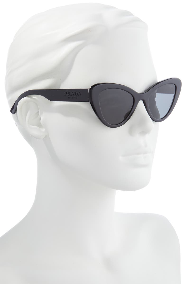 Prada 52mm Cat Eye Sunglasses, Alternate, color,