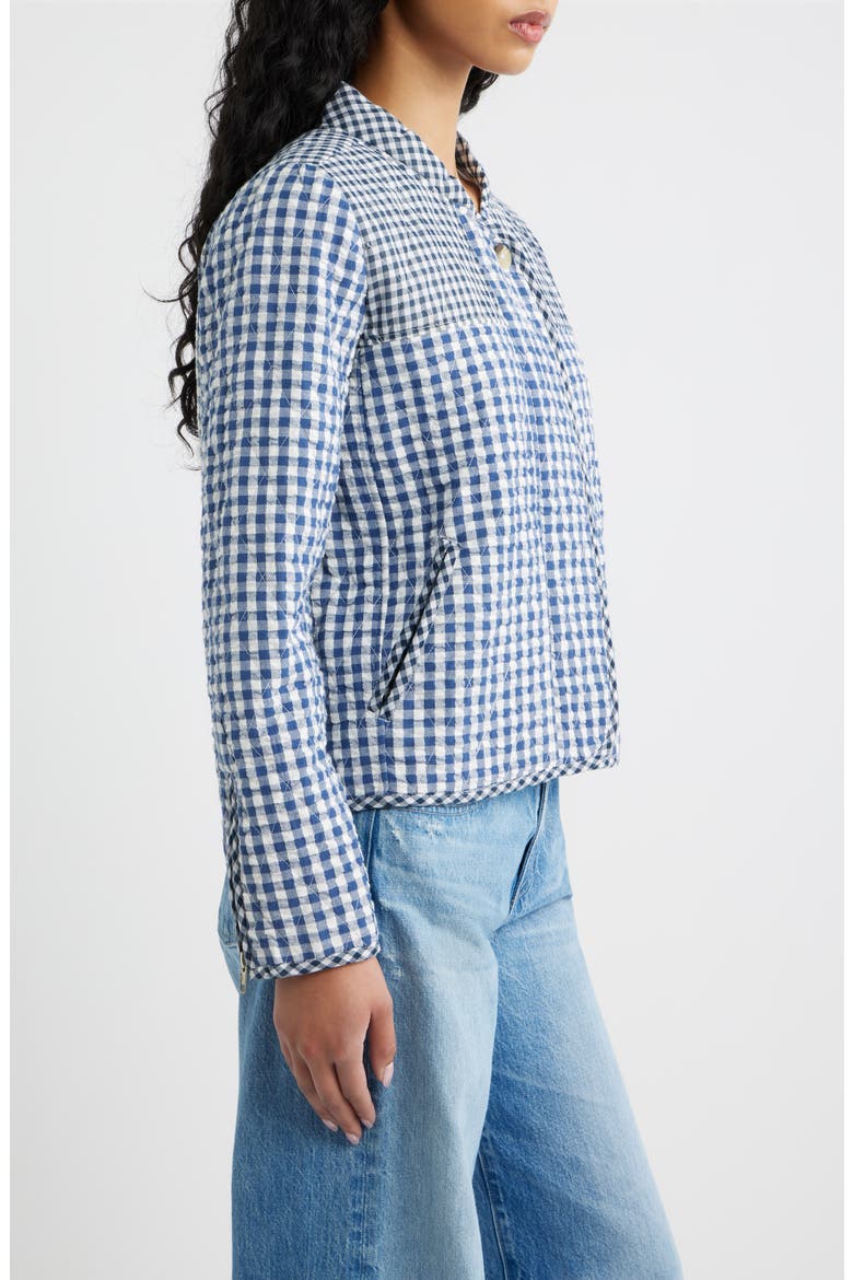 Carlos Quilted Jacket, Alternate, color, BLUE CHECK GHOST