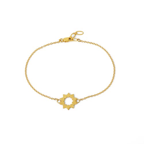 Turquoise Mountain Aaftab Bracelet In Gold