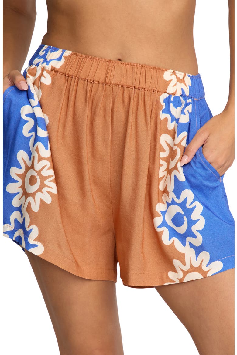 Trippin Dippin Shorts, Main, color, SUNBURNT