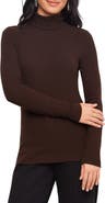 Karen Kane Ribbed Turtleneck Top