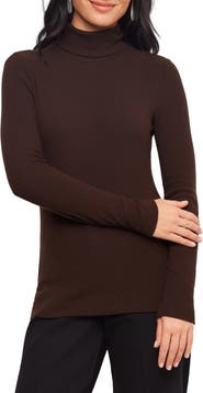 Karen Kane Ribbed Turtleneck Top