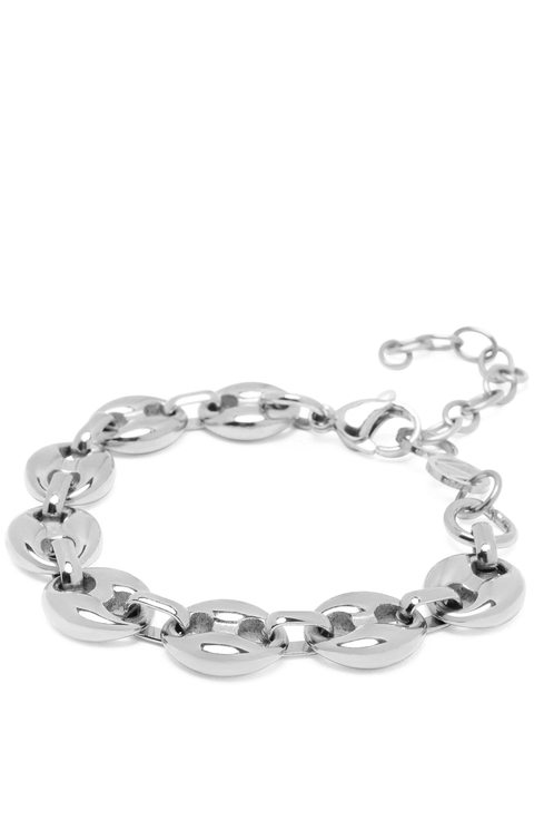 Silver Mariner Link Bracelet