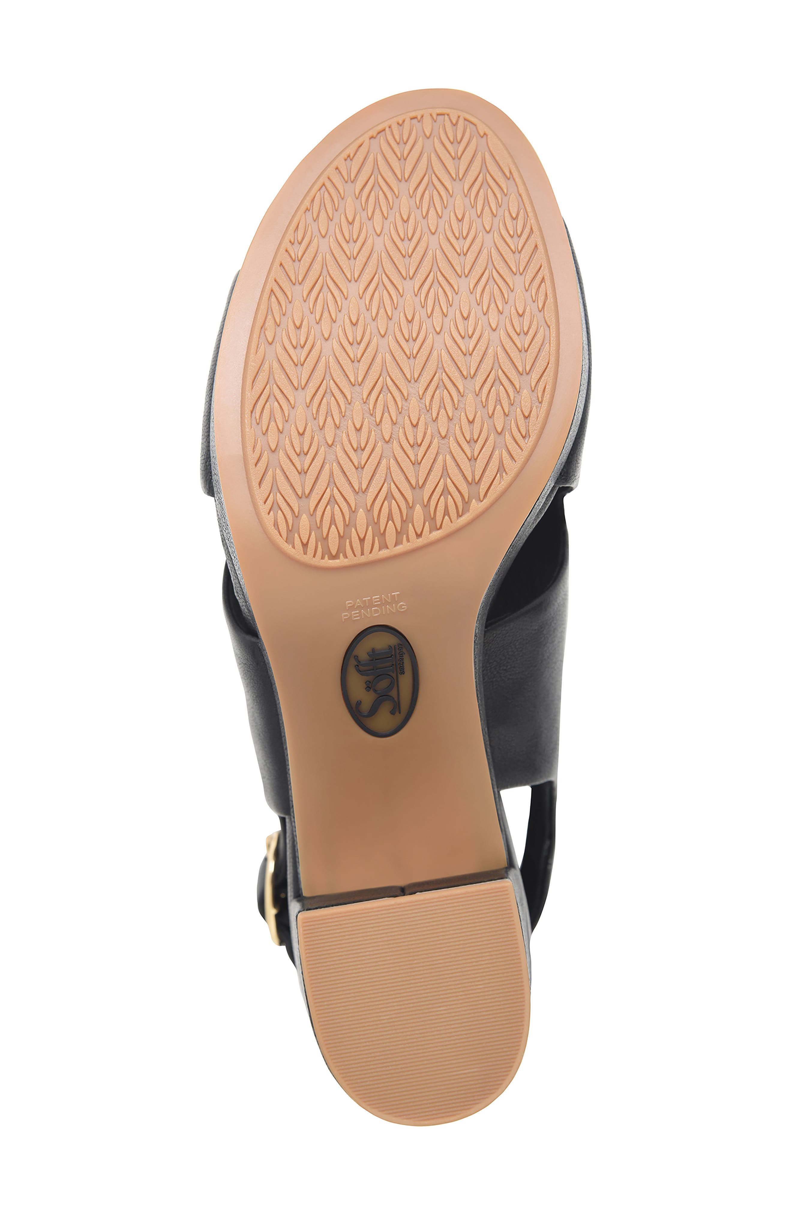 Söfft Liv Slingback Platform Sandal, Alternate, color, Black