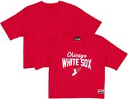 New Era Women's New Era  Red/Black Chicago White Sox 2025 City Connect Pinstripe T-Shirt