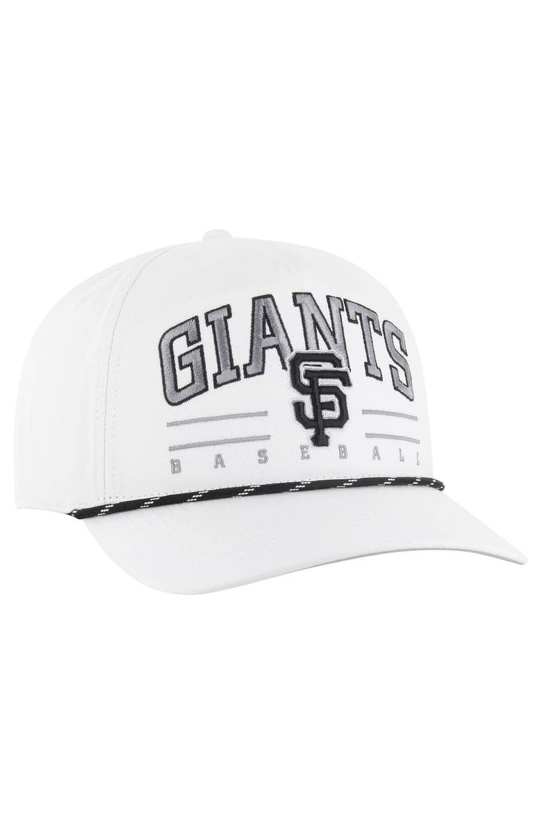 '47 Men's '47 White San Francisco Giants Roscoe Speckle Hitch Adjustable Hat, Alternate, color, White