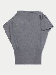 Gobi Cashmere Cashmere Asymmetrical Top