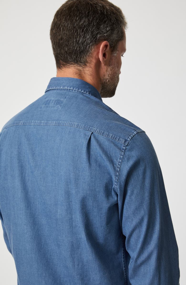 34 Heritage Denim Button-Up Shirt, Alternate, color, Light