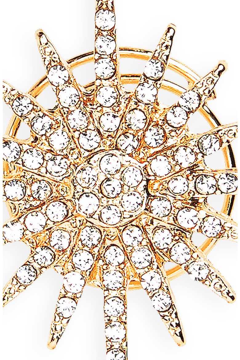 Set of 6 Mixed Starburst Hair Pins, Alternate, color, GOLD/ SILVER