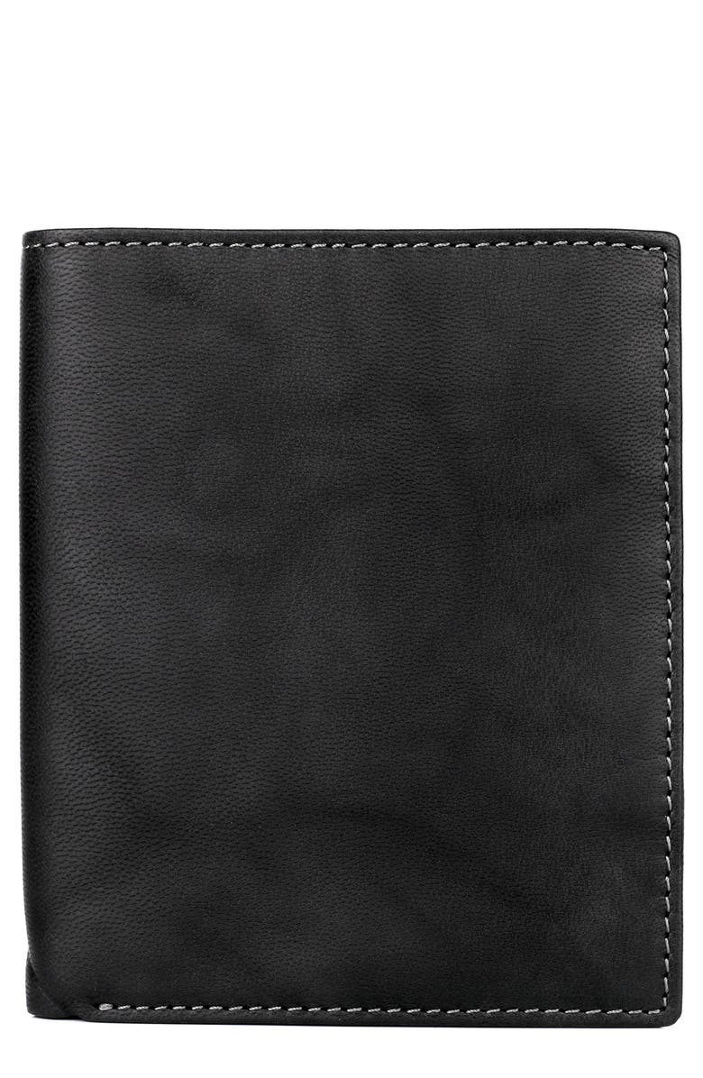 BUXTON Hunt RFID Credit Card Folio, Main, color, Black