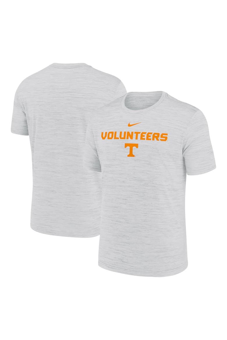 Men's Nike Ash Tennessee Volunteers 2025 Sideline Velocity Performance T-Shirt, Main, color, Ash
