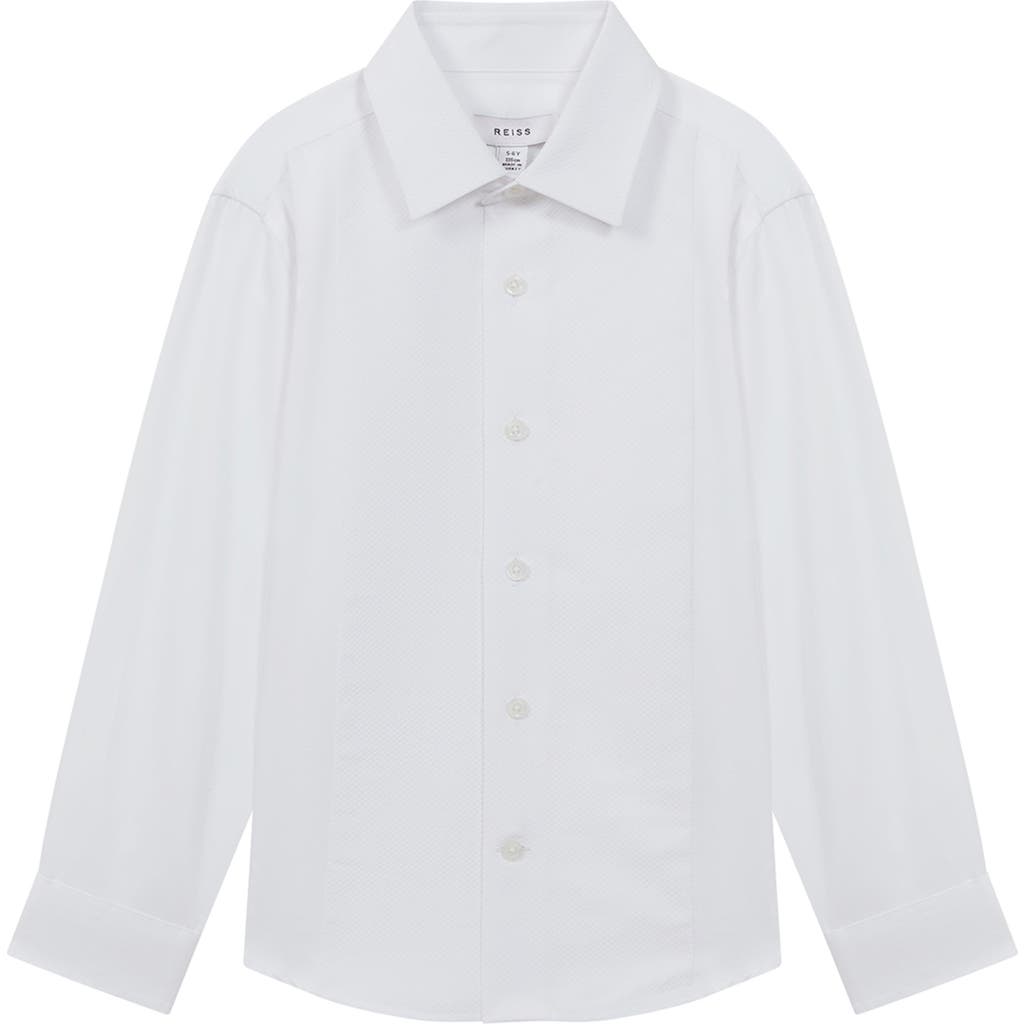 Reiss Kids' Marcel Sr. Dress Shirt in White