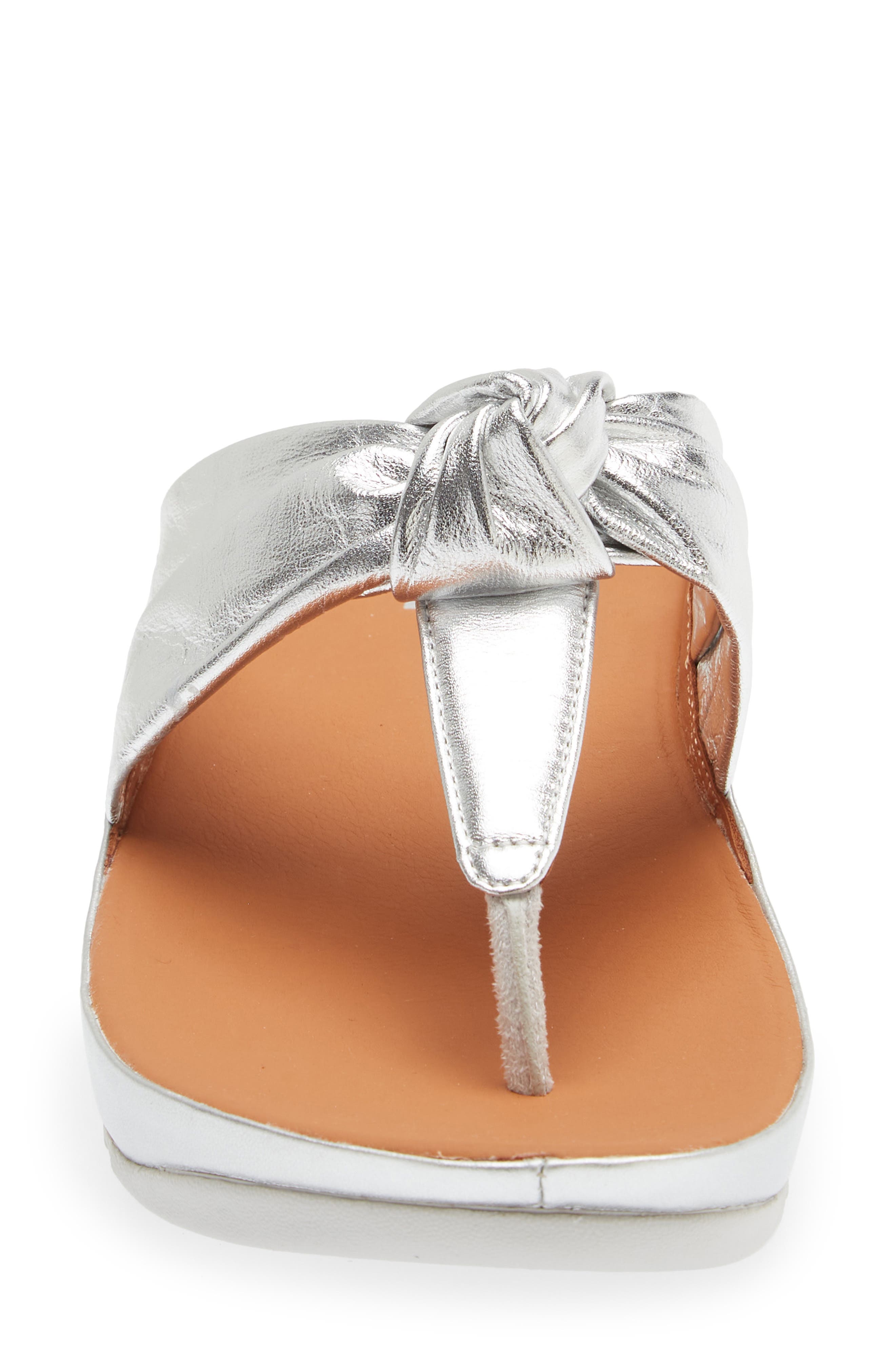 FitFlop Twiss II Knot Wedge Sandal, Alternate, color, 