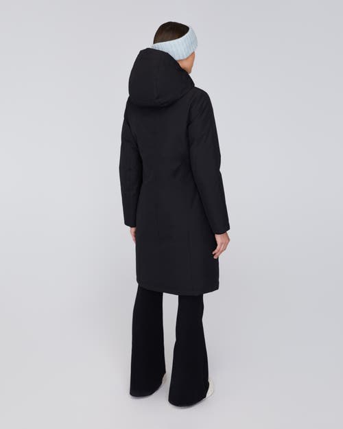 Quartz Co. Fermont | Hooded Down Winter Jacket In Black